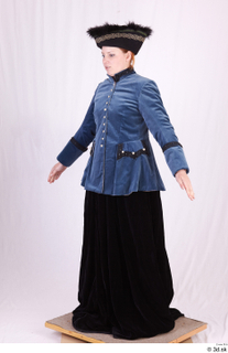  Photos Woman in Historical Dress 98 18th century a poses historical clothing whole body 0002.jpg